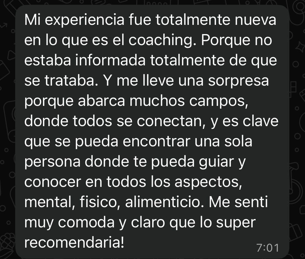 Testimonio de Denise