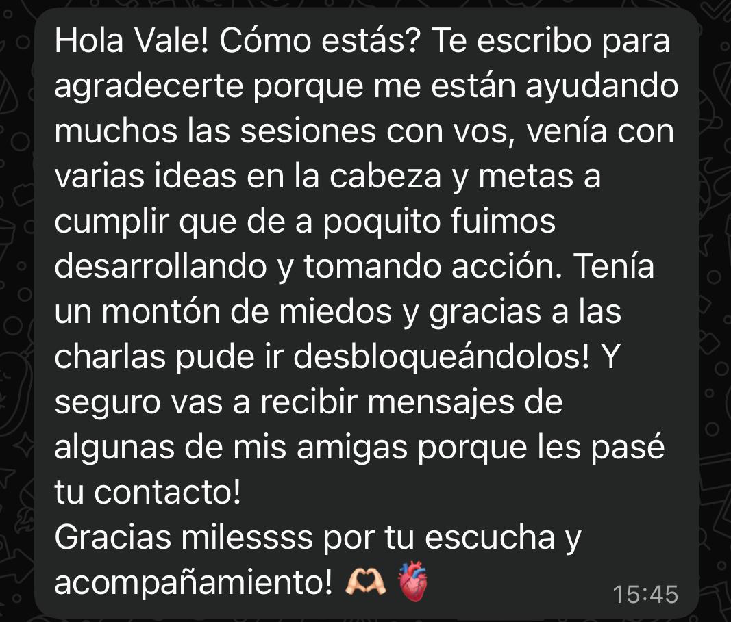Testimonio de Lu