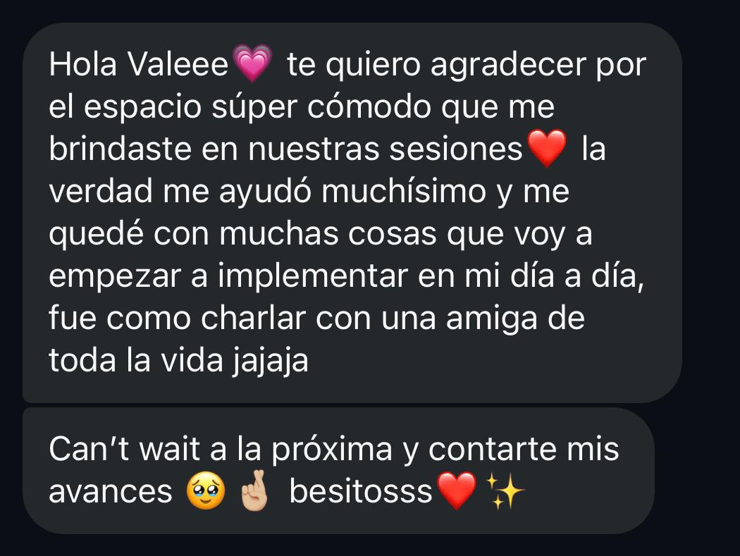 Testimonio de Nati