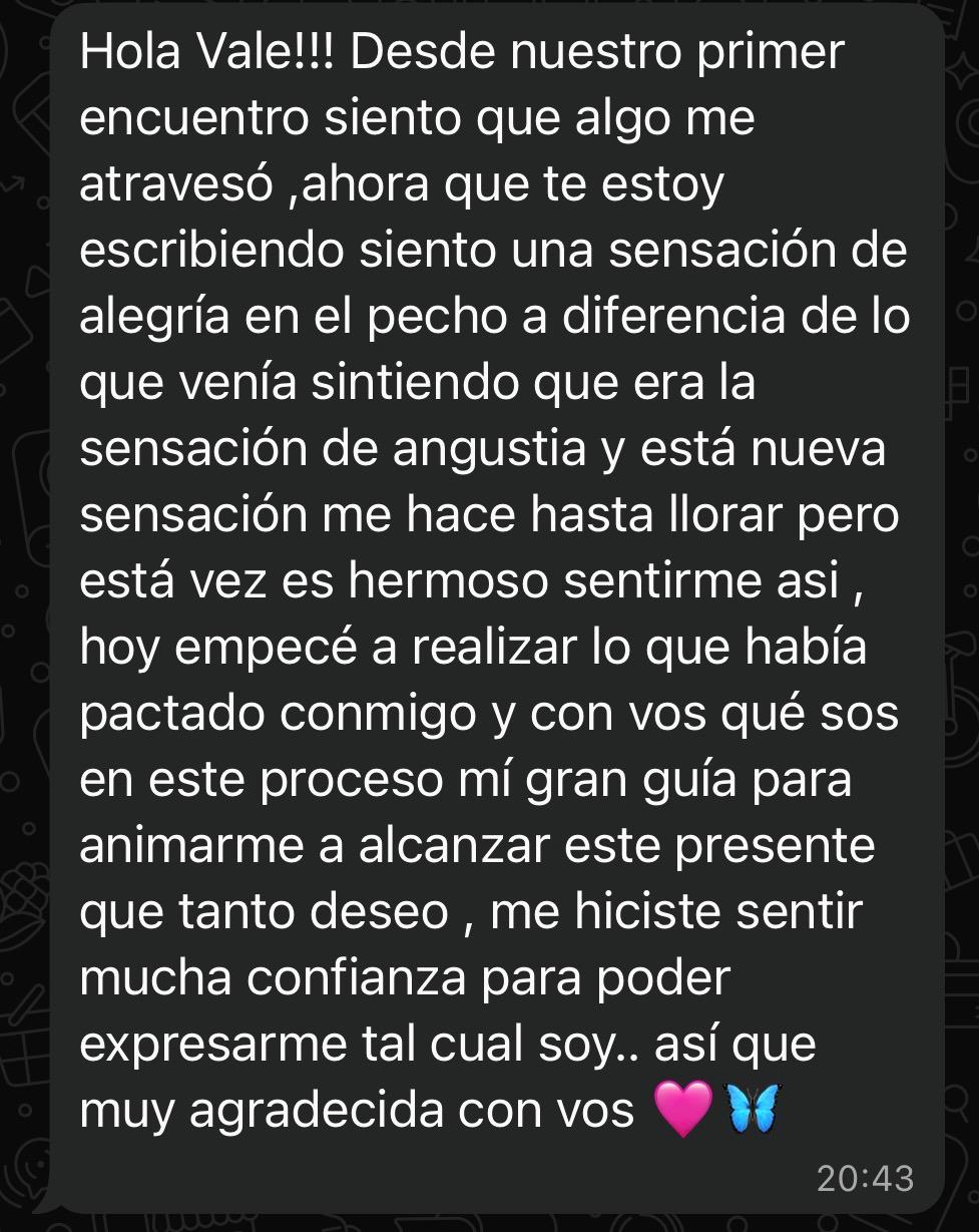 Testimonio de Pame